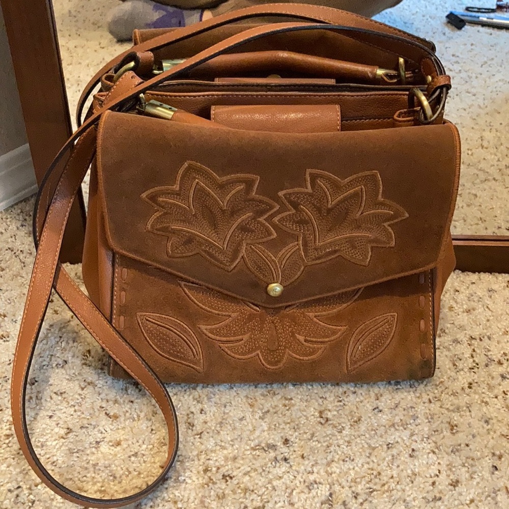 Sam Edelman embroidered cross body bag